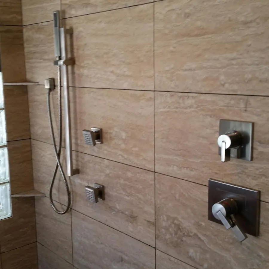 Shower fixture installation for Water Heater Replacement in Clyde